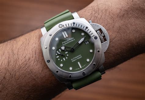 panerai verde militare 42mm.